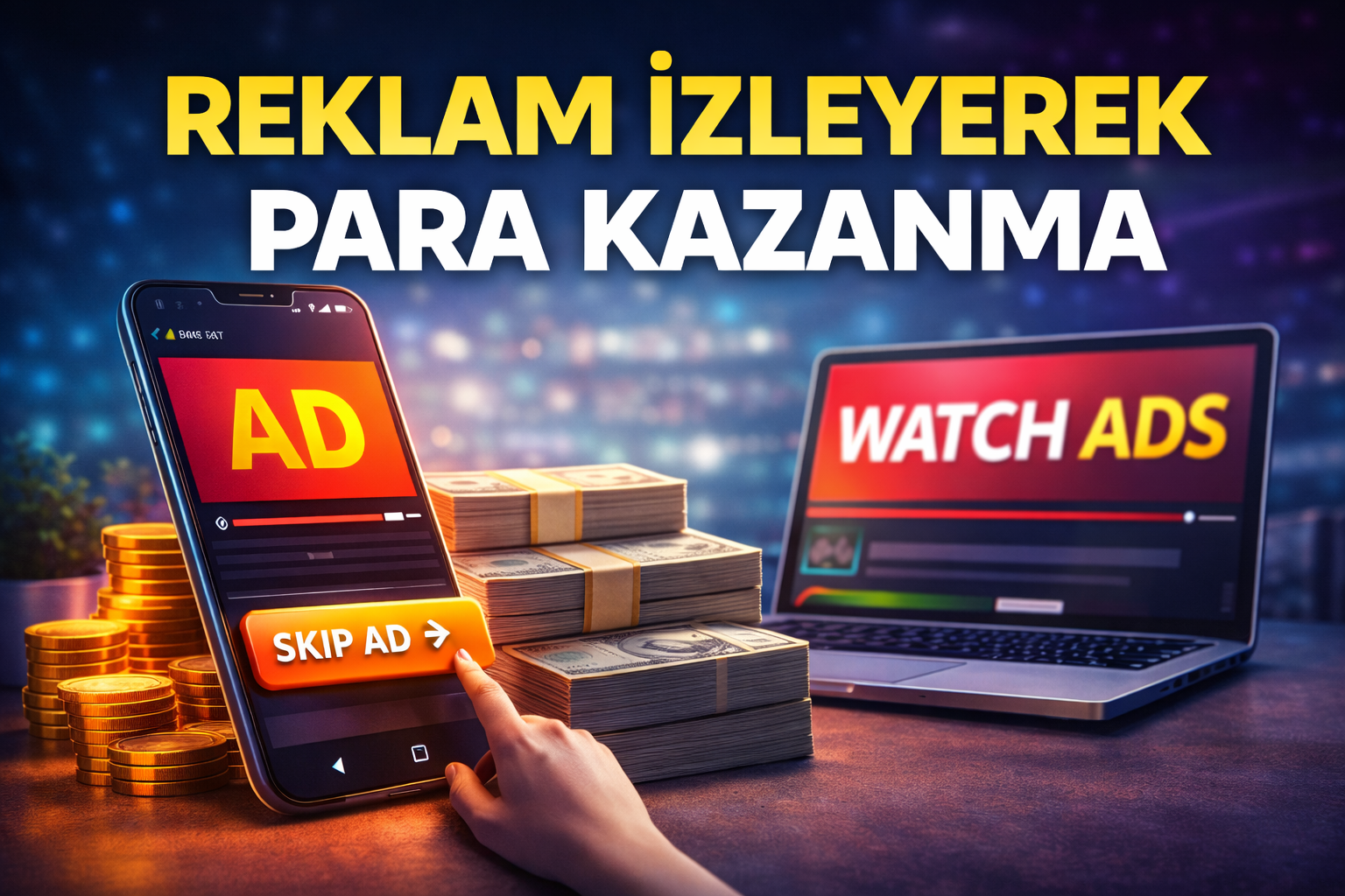 Reklam İzleyerek Para Kazanma (2026 Güncel Rehber)