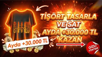 Tişört Tasarlayarak Para Kazanmak